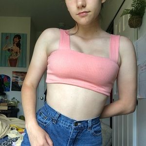 Peach tank top